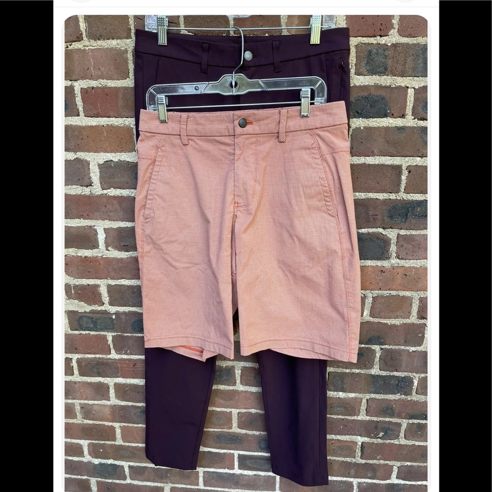 Lululemon Men Lot Of 2: Pant & Short Size 32